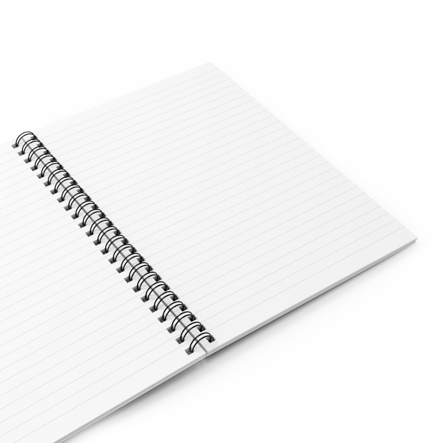 Pink Spiral Notebook - New Growth, New Me, Journal for Personal Development