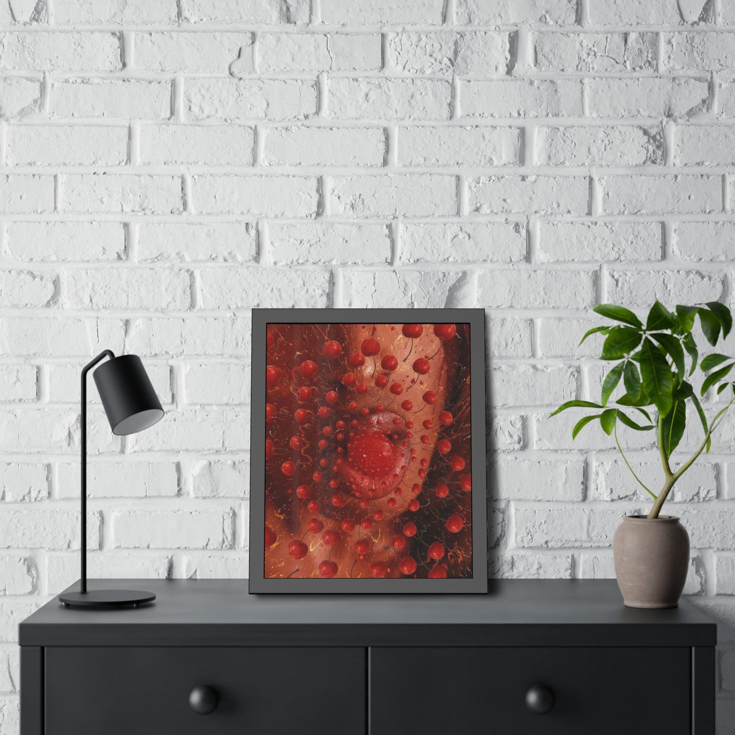 Cherry Season Framed