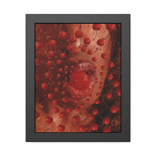 Cherry Season Framed