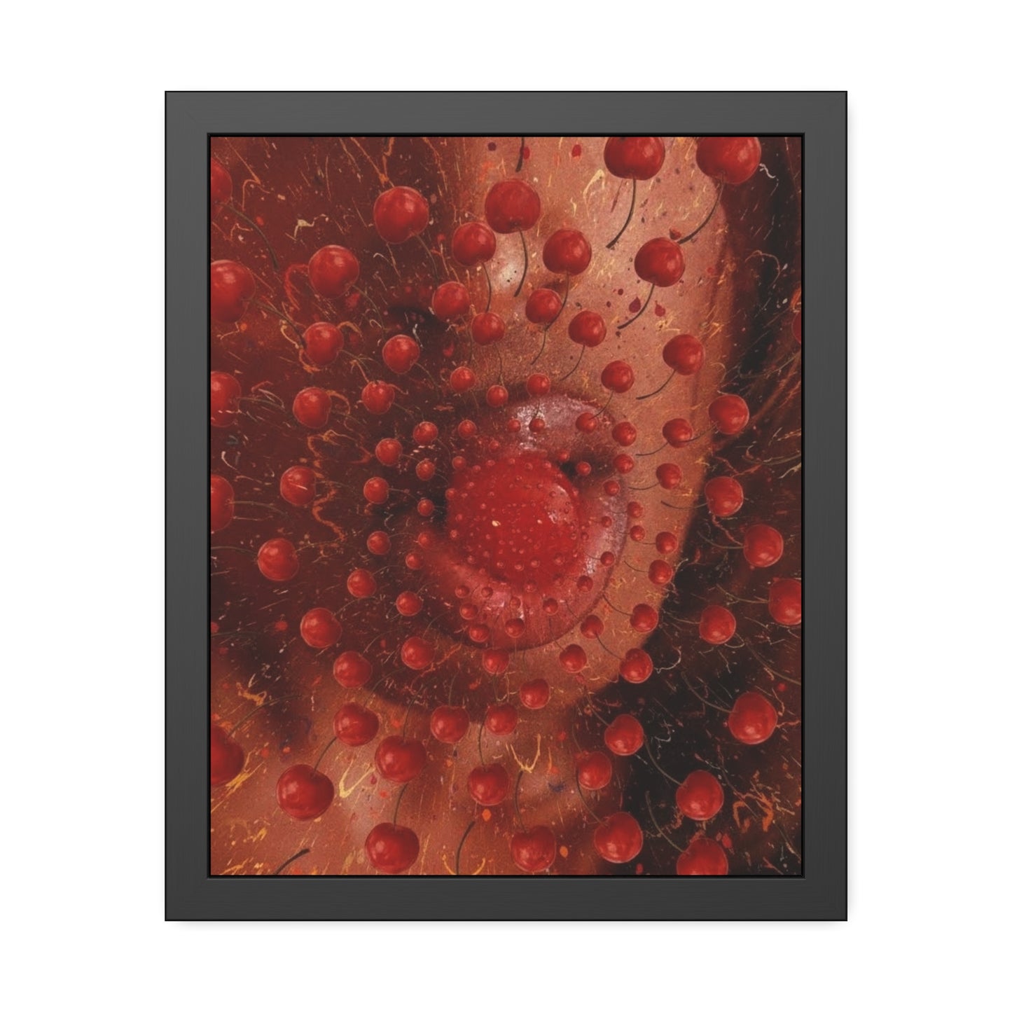 Cherry Season Framed