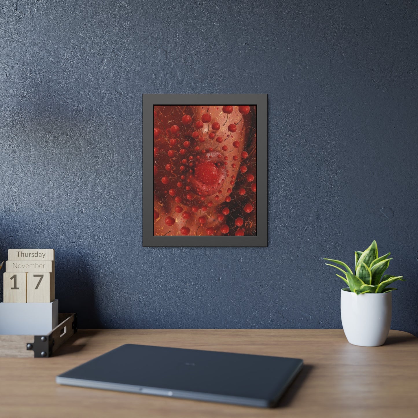 Cherry Season Framed